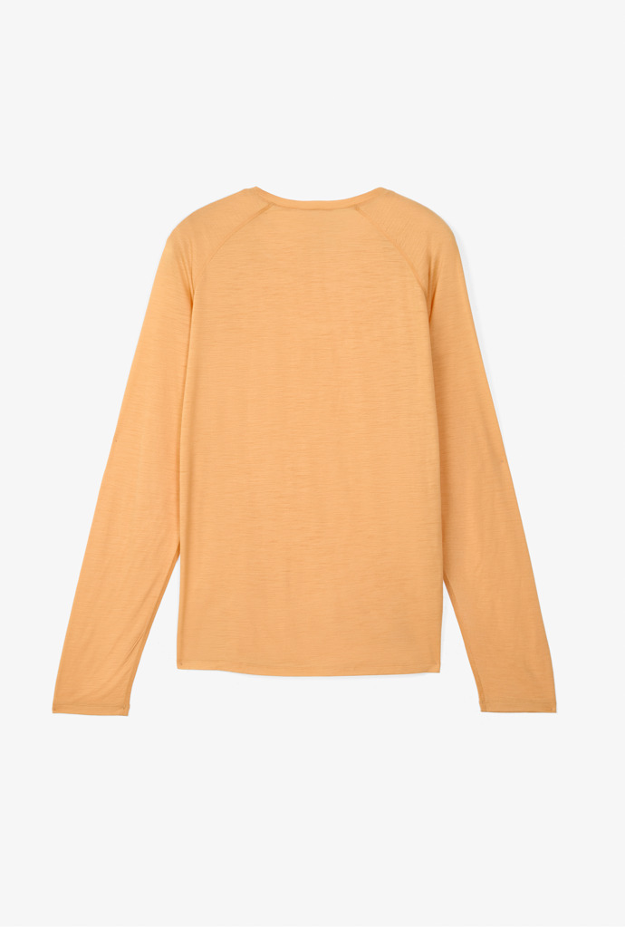 Merino Long Sleeve 02 Orange Orange Men´s Merino Long Sleeve 02