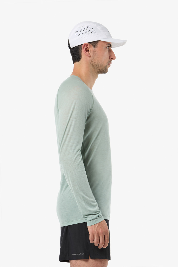 Merino Long Sleeve 02 Green Green men´s Merino Long Sleeve 02
