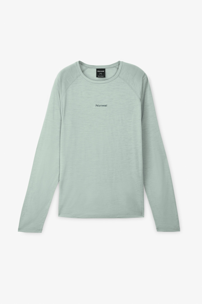 Merino Long Sleeve 02 Green Green men´s Merino Long Sleeve 02
