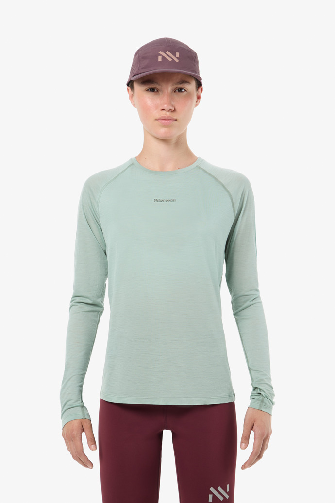 Merino Long Sleeve 02 W Green Green women´s Merino Long Sleeve 03