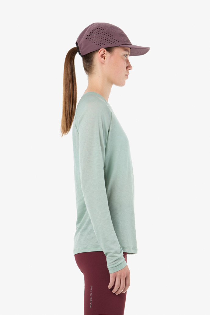 Merino Long Sleeve 02 W Green Green women´s Merino Long Sleeve 03