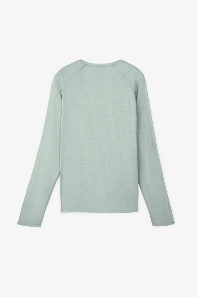 Merino Long Sleeve 02 W Green Green women´s Merino Long Sleeve 03