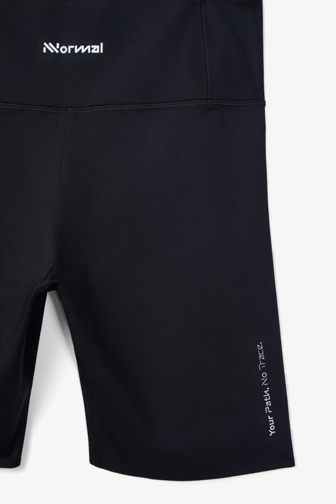 Race Tight W Black Mallas cortas de trail running para mujer