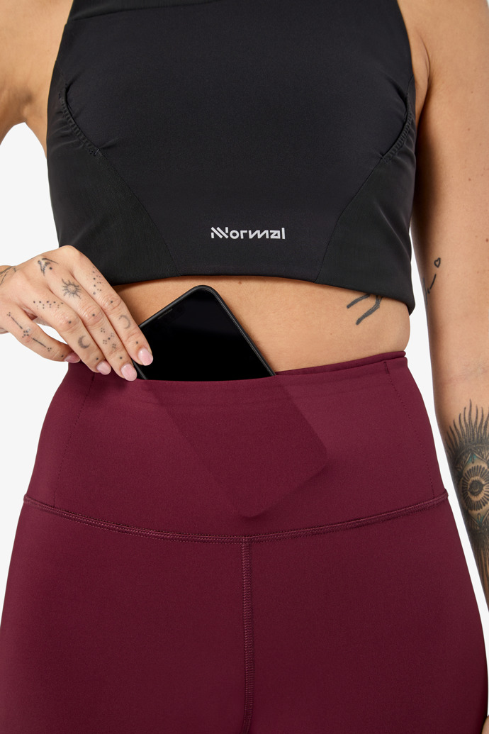 Race Tight W Burgundy Burgundy Women´s Short Tight