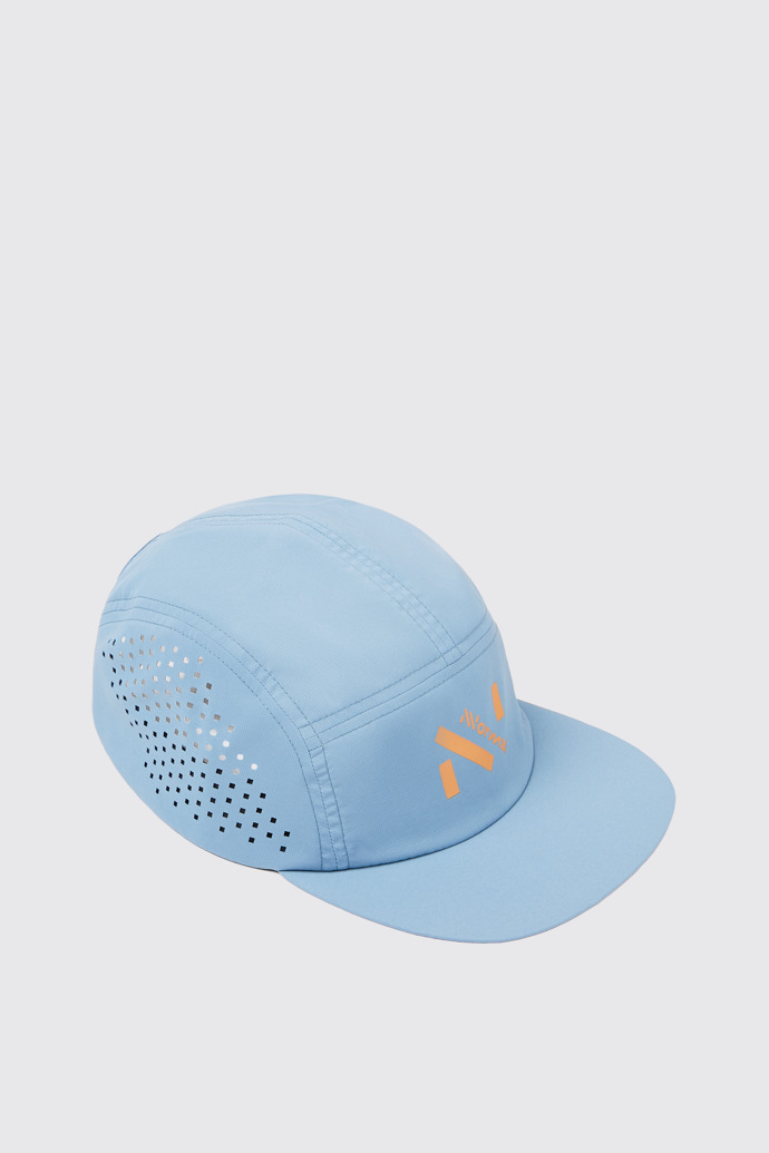 Race Cap Reinforced light blue race cap for men
