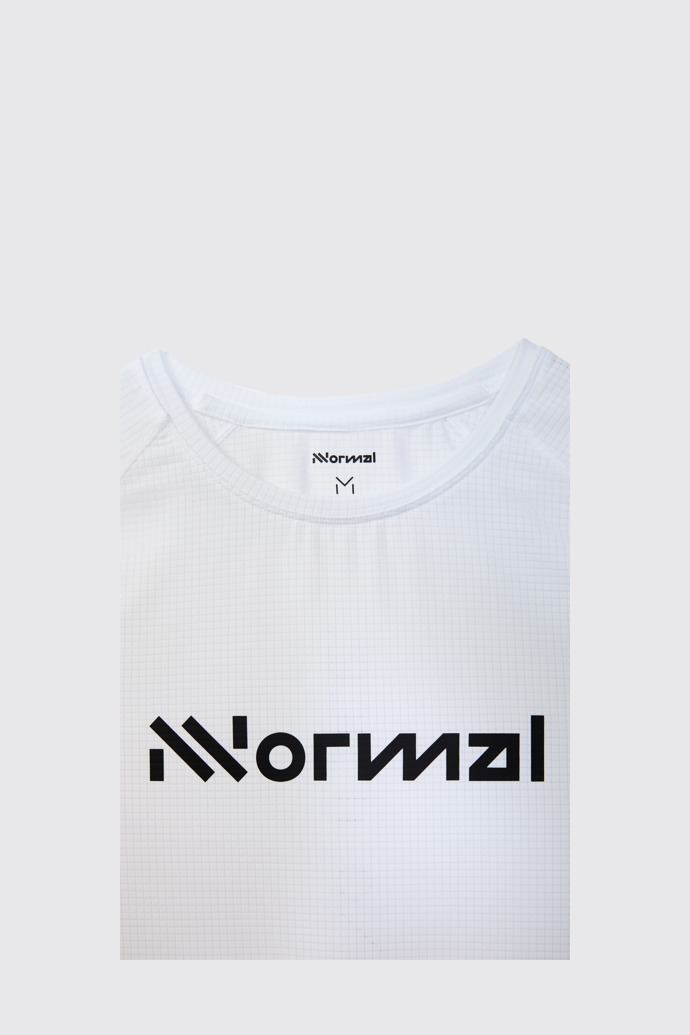 Race T-Shirt NN White T-shirt technique blanc pour hommes NN