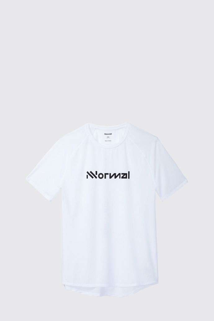 Race T-Shirt NN White T-shirt technique blanc pour hommes NN