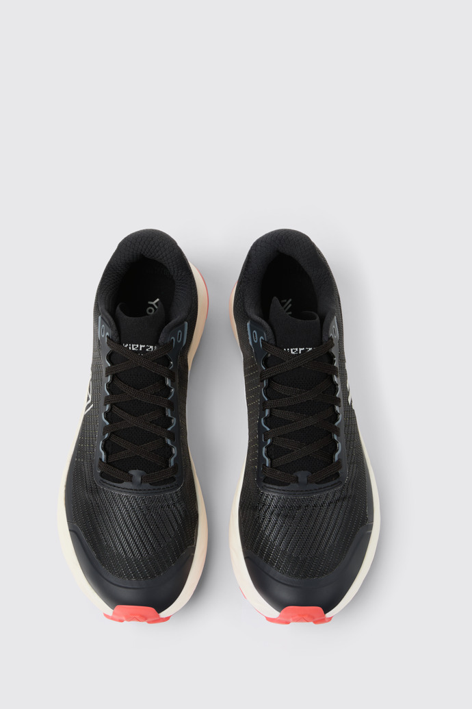 Kjerag 02 Black Women's black high-performance trail running shoes.