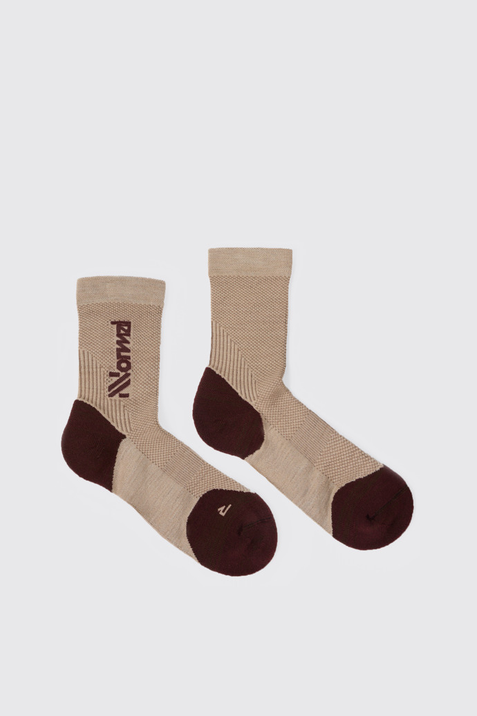 Merino Sock Beige Calcetines de merino beige para mujer