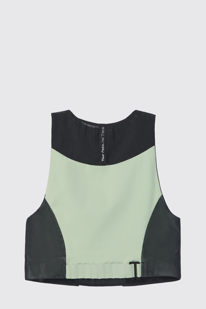 Trail Crop Top 02 W Green Green Women´s Trail Crop Top 02