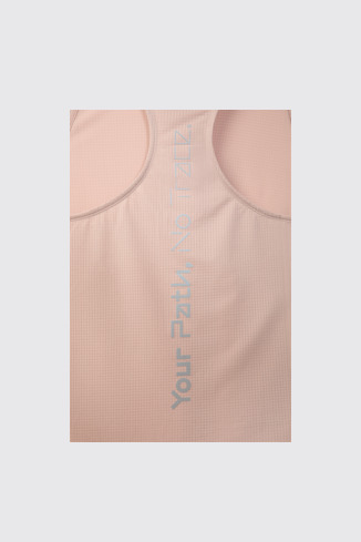 Race Tank W Dusty Pink