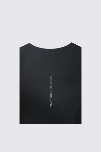 Trail Crop Top W Black