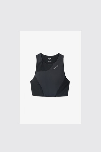 N2CWTB1-001 - Trail Cropped Top Black