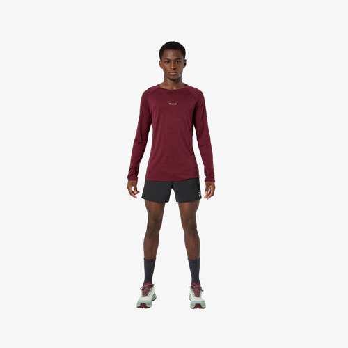 Merino Long Sleeve 02 Burgundy