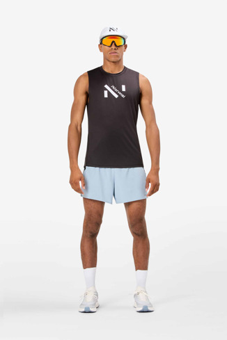 Men’s Race Tank T-shirt sans manches pour homme | Coupe ajustée | Résistant | Teneur élevée en fibres recyclées