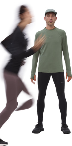 Trail Long Sleeve Dark Green