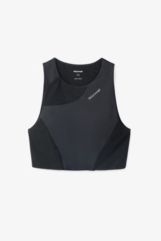 Trail Cropped Top Black