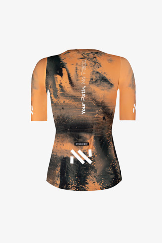 Women's Maillot Orange print