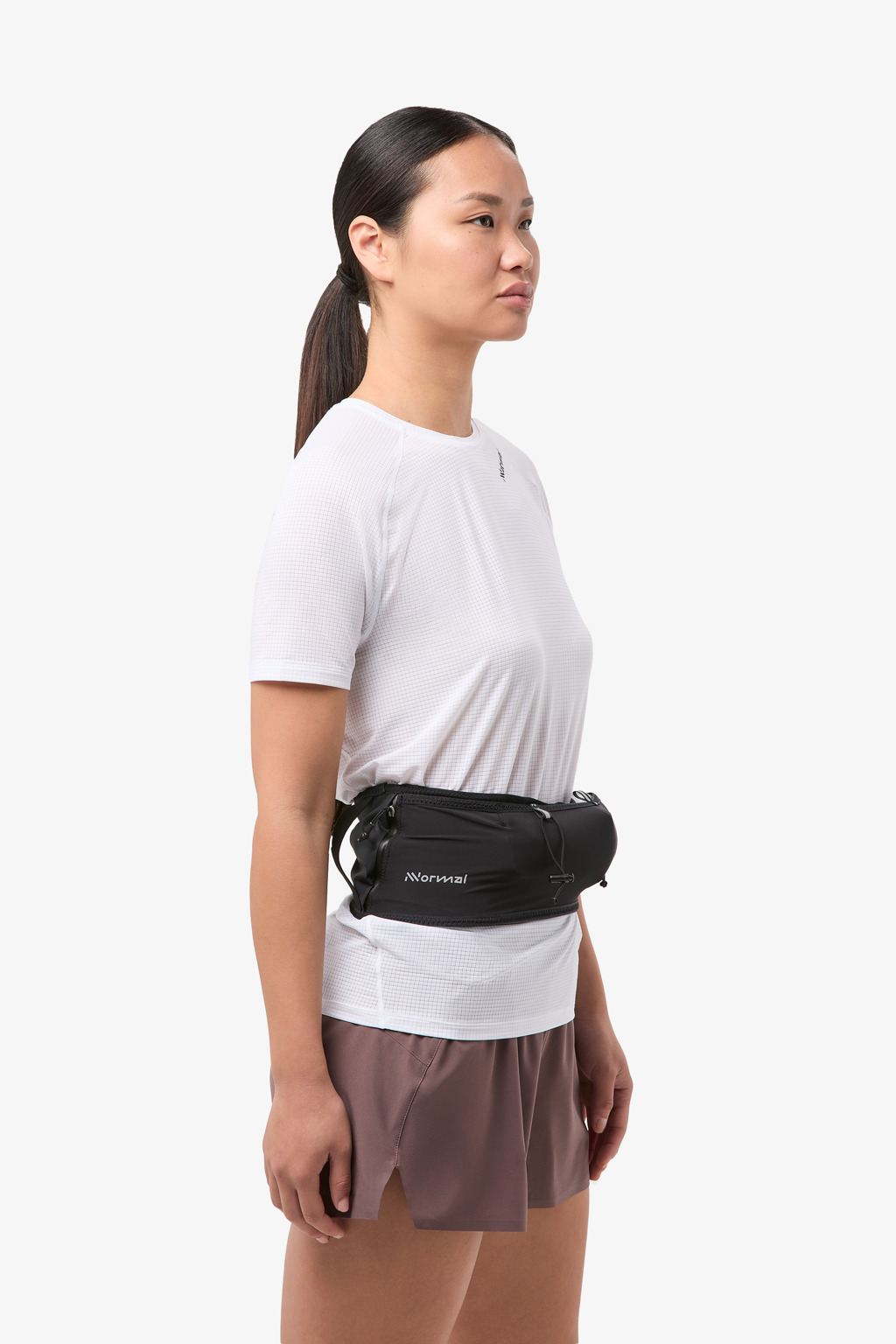 NNormal Run belt black N1ARB01-001 Race gear Women. Official