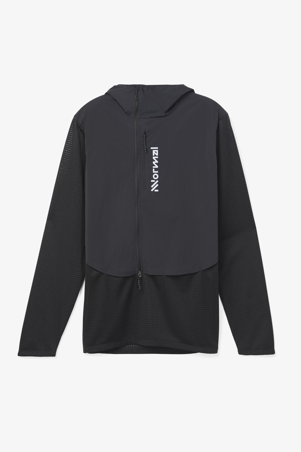 S'YTE 黒 Compression Wool Mantle Hoodie3号 NNormal Tech hoodie black N2CMHJ1-002 _typlgy_jacket Men. Official