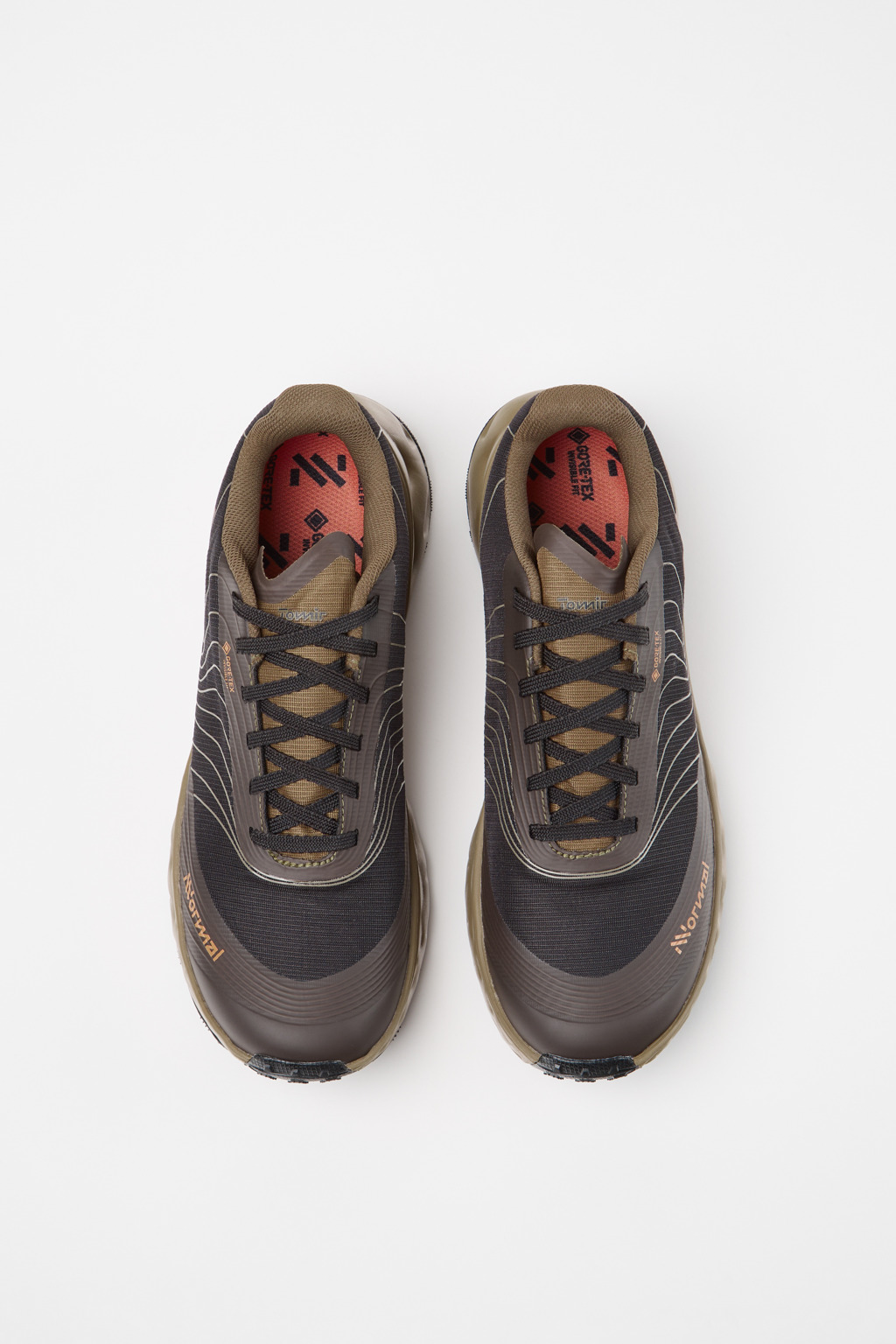 NNormal Tomir 02 gtx shoe brown / black N2ZTRG1-003 Women