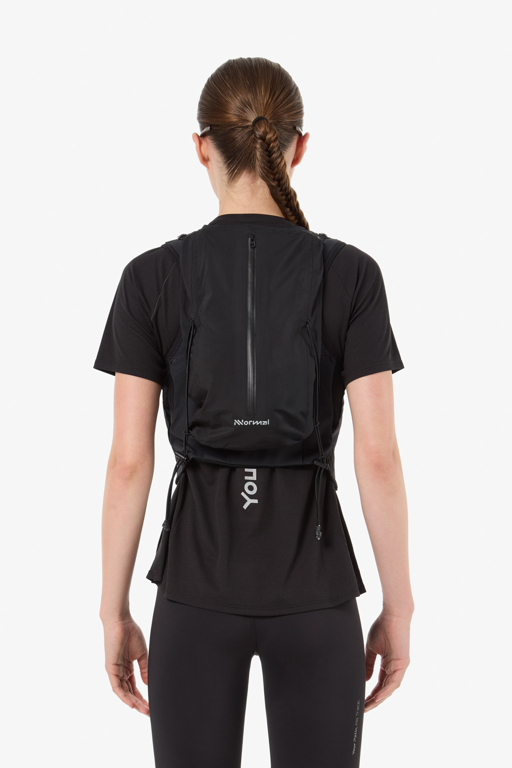 NNormal Modular trail vest black NA1MV1U-001 Race gear Women