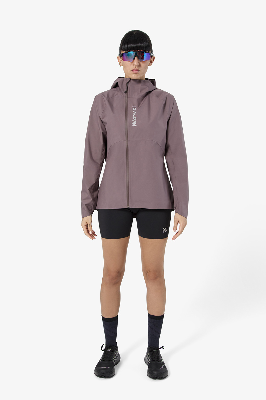 NNormal Trail rain jacket 02 w purple NC1RJ1W-001 Jackets Women